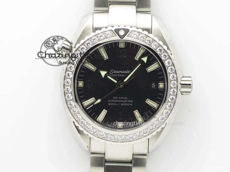 0301 EasyCare Seamaster 30 1962 SS TW Best Edition Black Dial On Leather Strap MIYOTA 8079